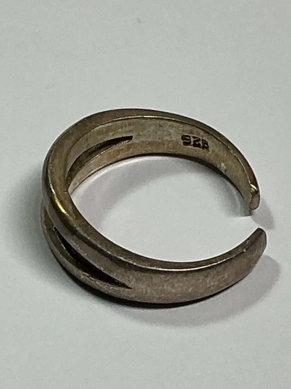 Sterling Silver Open Ring. Size 4
